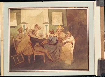 Het kaartspel, na 1830